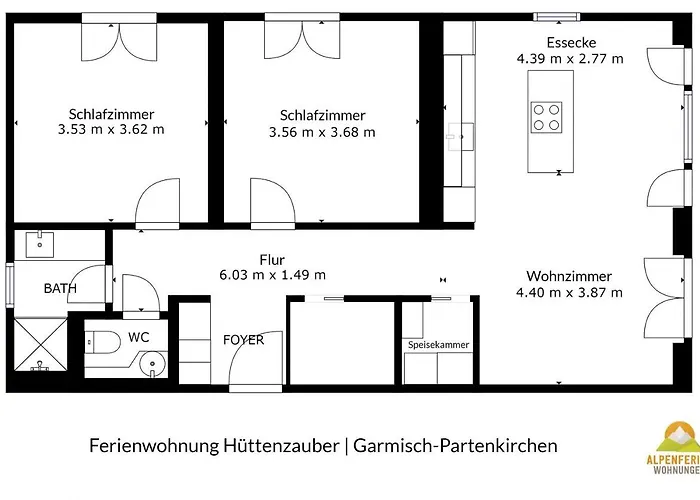شقة Huettenzauber